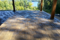 Meredith, New Hampshire Belknap County Paver Patio installed