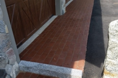 Paver Border and Granite installed in Gilford, New Hampshire, Belknap County