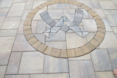 Waterville Valley Logo done in Pavers