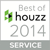 Best of Houzz Service 2014 Badge