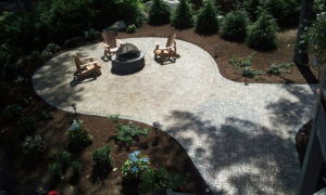 Paver Patio and Fire Pit