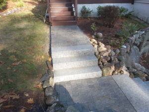 Pavers, Granite steps, Landscapers, Meredith,NH , Lakes Region