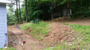 Retaining walls installed, Meredith New Hampshire, Allan Block retaining walls installed in New Hampshire